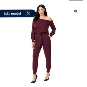 Womens off shoulder jumpsuit